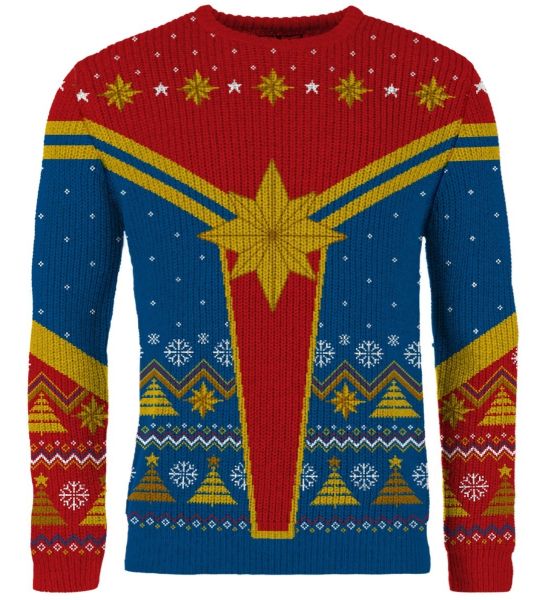 Captain Marvel: Festive Is A Good Look For You Ugly Christmas Sweater