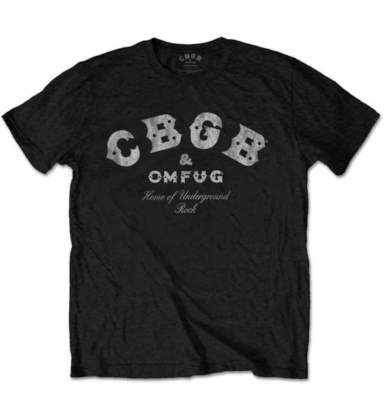 CBGB: Classic Logo - Black T-Shirt