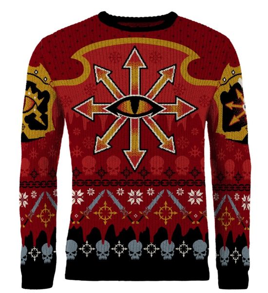 Warhammer 40,000: Chaos Reigns Khorne Ugly Christmas Sweater