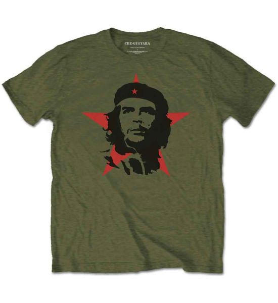 Che Guevara: Military - Military Green T-Shirt