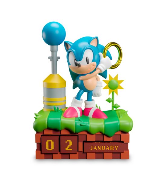 Sonic The Hedgehog: 3D Perpetual Calendar Preorder