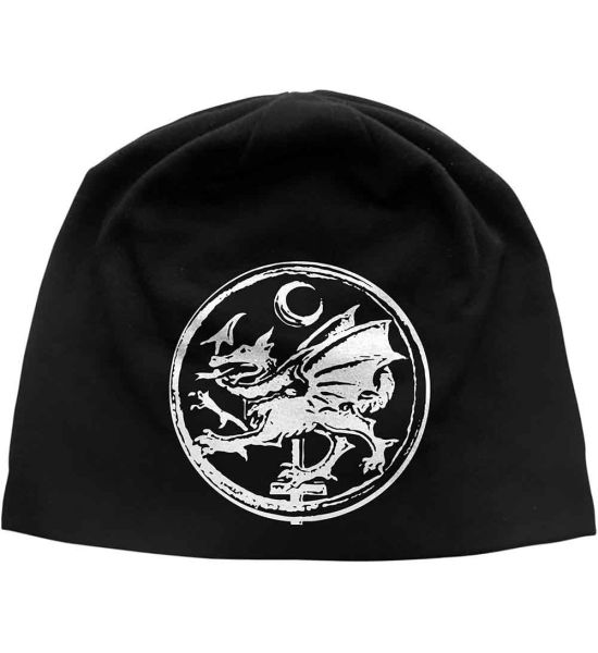 Cradle Of Filth: Order of the Dragon (Discharge Print) - Black Beanie Hat Preorder