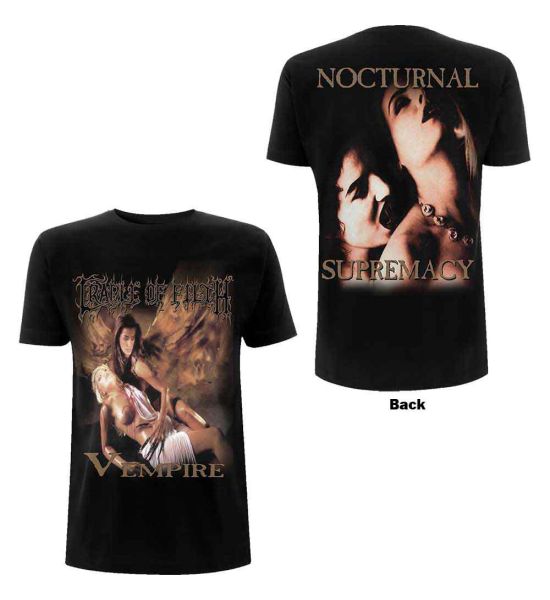 Cradle Of Filth: Vempire - Black T-Shirt