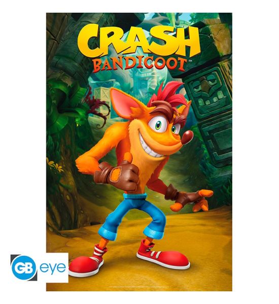 Crash Bandicoot: Classic Crash (91.5x61cm) Poster (91.5x61cm)