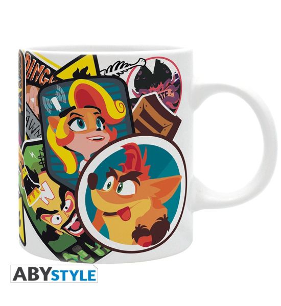 Crash Bandicoot: Sticker Crash Mug