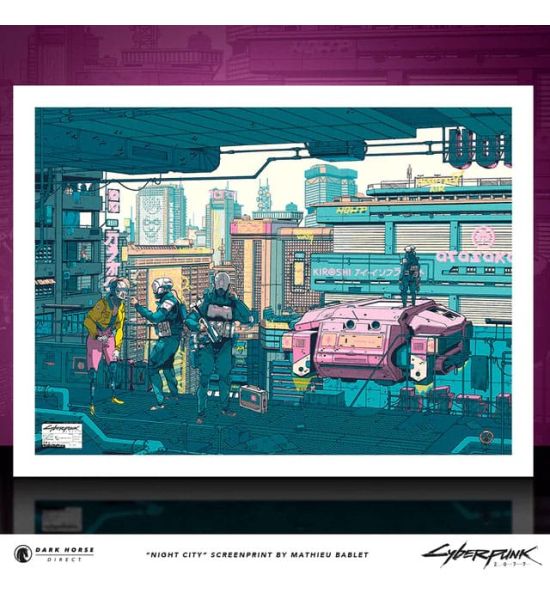 Cyberpunk 2077: Night City Art Print (45cm x 60cm)