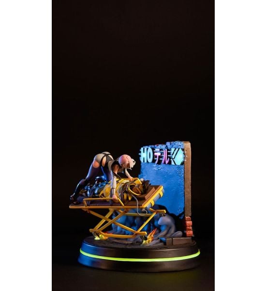 Cyberpunk: Lucy & David Runaway Resin Statue (20cm)