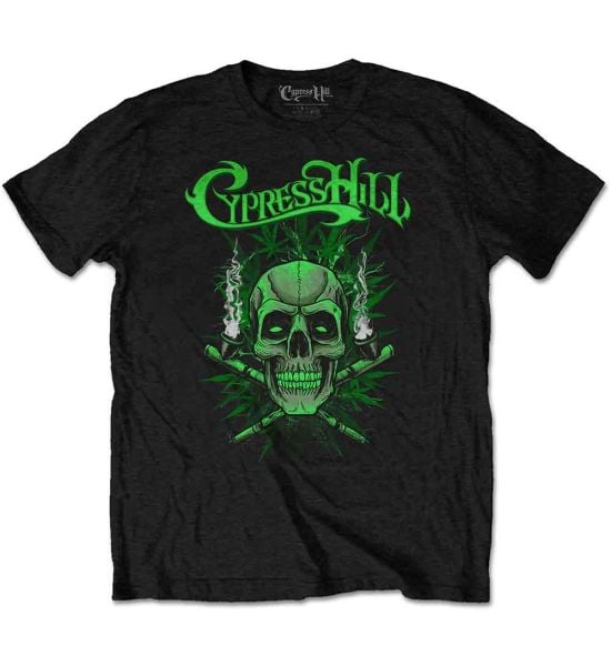 Cypress Hill: Twin Pipes - Black T-Shirt