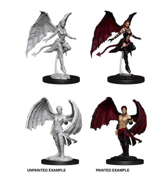 D&D Nolzur's Marvelous Miniatures: Succubus & Incubus Unpainted Miniatures Case (6) Preorder