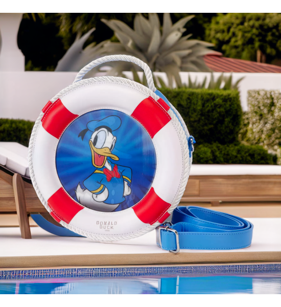 Loungefly: Disney Donald Duck 90th Anniversary Crossbody Bag