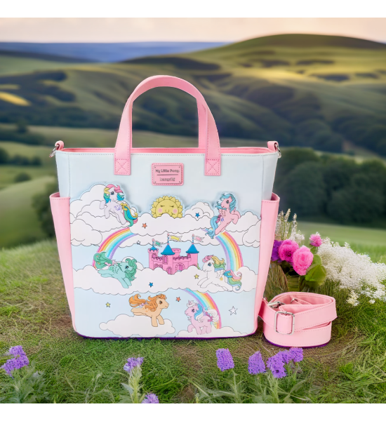 Loungefly: My Little Pony Sky Scene Convertible Tote Bag