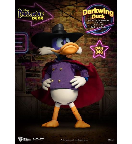 Darkwing Duck: Darkwing Duck Dynamic 8ction Heroes Action Figure 1/9 (16cm) Preorder