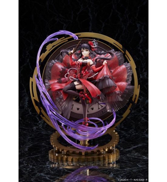 Date A Bullet: Kurumi Tokisaki PVC Statue Pigeon Blood Ruby Dress Ver. 1/7 (33cm) Preorder