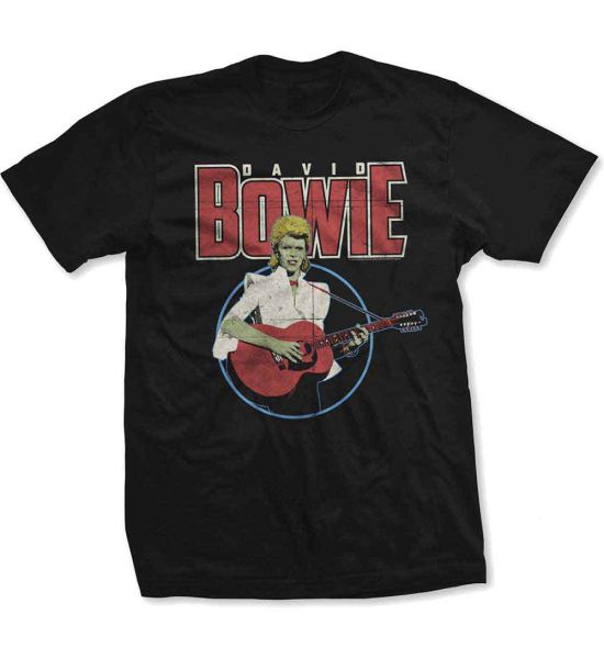 David Bowie: Acoustic Bootleg - Black T-Shirt