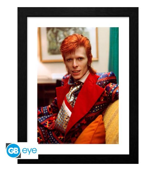 David Bowie: Mick Rock Framed Print (30x40cm)