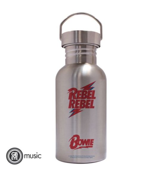 David Bowie: Rebel Canteen Steel Bottle (Stainless Steel)