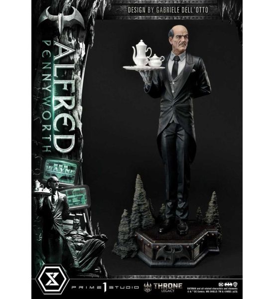 DC Comics: Alfred Pennyworth Throne Legacy Series Statue (57cm) Preorder