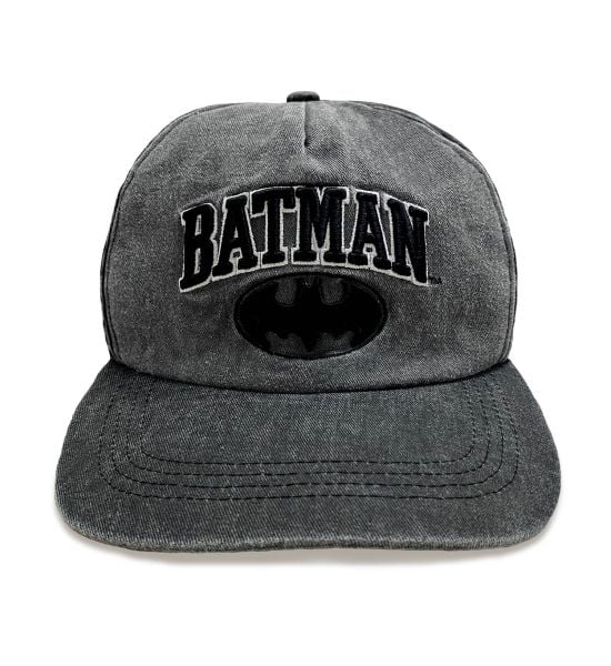 DC Comics Batman: Collegiate Text (Baseball Cap) Preorder