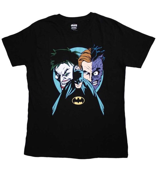 DC Comics: Batman Creeping Villains - Black T-Shirt