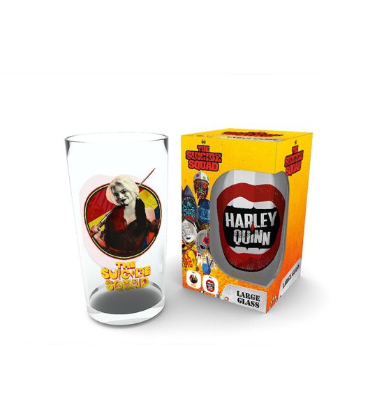 DC Comics: Batman Harley Quinn 400ml Glass Preorder