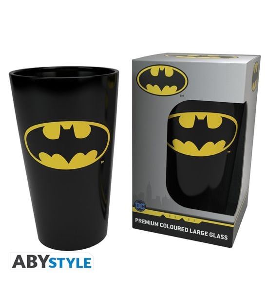 DC Comics: Batman Logo 400ml Glass Preorder