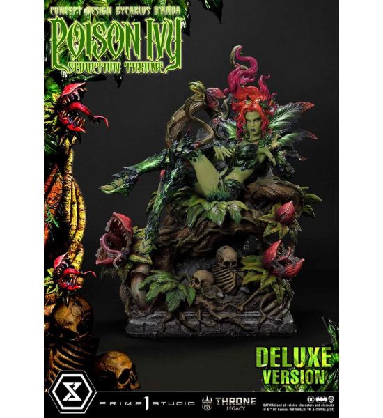 DC Comics: Batman Poison Ivy Seduction Throne Deluxe Bonus Version 1/4 Throne Legacy Collection Statue (55cm)