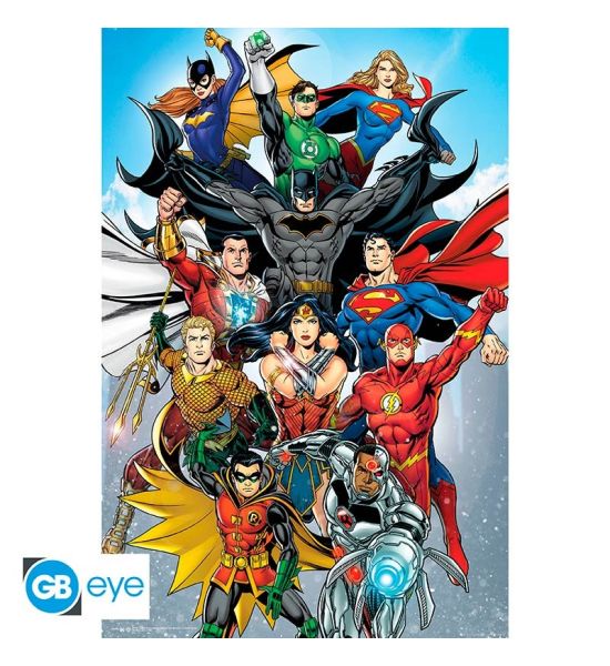 DC Comics: DC Comics Rebirth Poster (91.5x61cm)