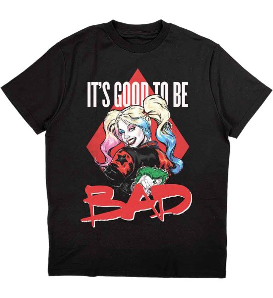 DC Comics: Harley Quinn Good To Be Bad - Black T-Shirt