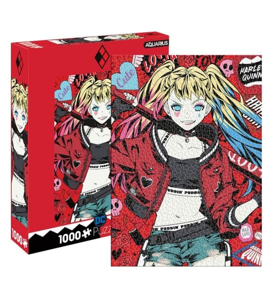 DC Comics: Harley Quinn Jigsaw Puzzle Puddin' (1000 pieces) Preorder