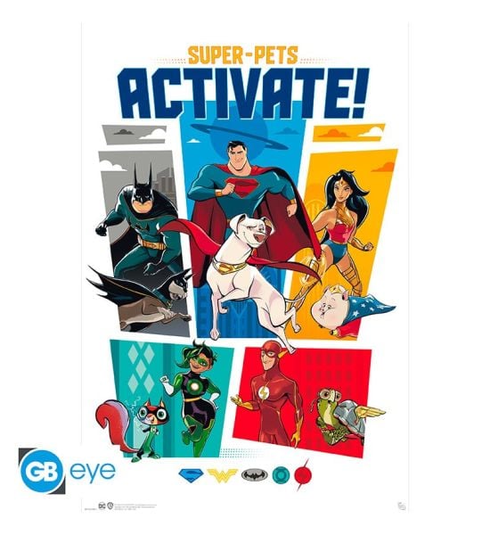 DC Comics: League of Superpets Activate Poster (91.5x61cm)