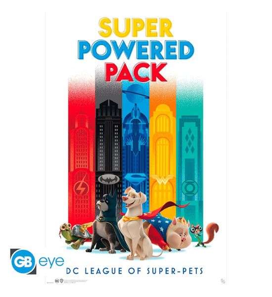 DC Comics: League of Superpets Super Power Poster (91.5x61cm)