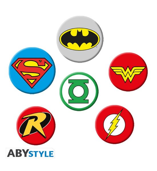 DC Comics: Logos Badge Pack Preorder