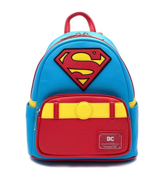 Superman: Vintage Cosplay Loungefly Mini Backpack