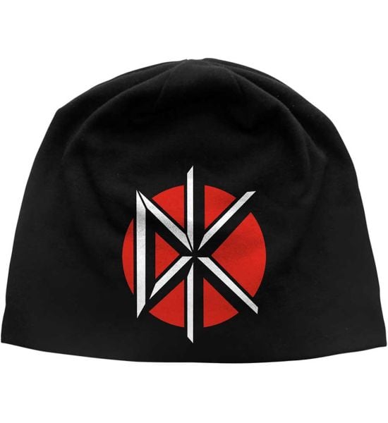 Dead Kennedys: DK Logo JD Print (Discharge Printing) - Black Beanie Hat Preorder