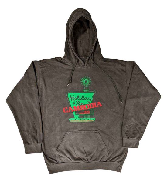 Dead Kennedys: Holiday in Cambodia - Charcoal Grey Pullover Hoodie