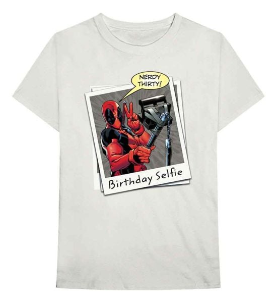 Deadpool: Deadpool Birthday Selfie T-Shirt