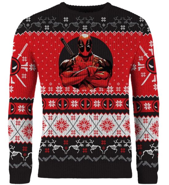 Deadpool: Once Upon A Deadpool Ugly Christmas Sweater