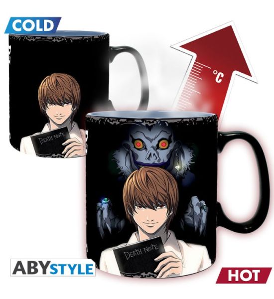 Death Note: Kira & L Heat Change Mug