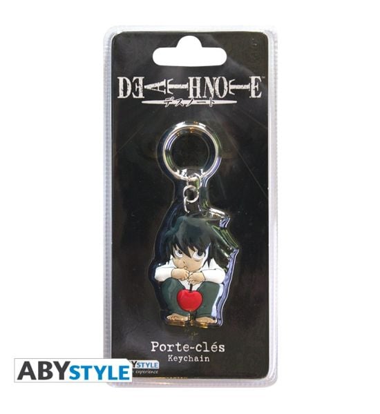 Death Note: L Character Keychain