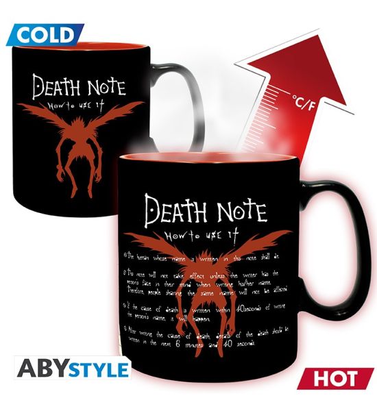 Death Note: Kira & Ryuk Heat Change Mug