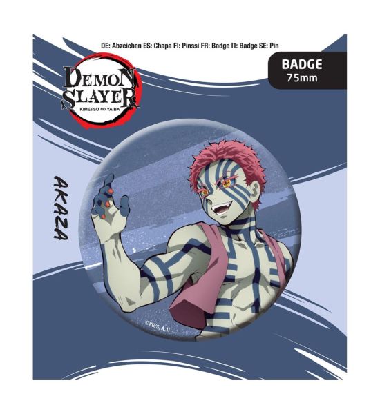 Demon Slayer: Akaza Pin Badge Preorder