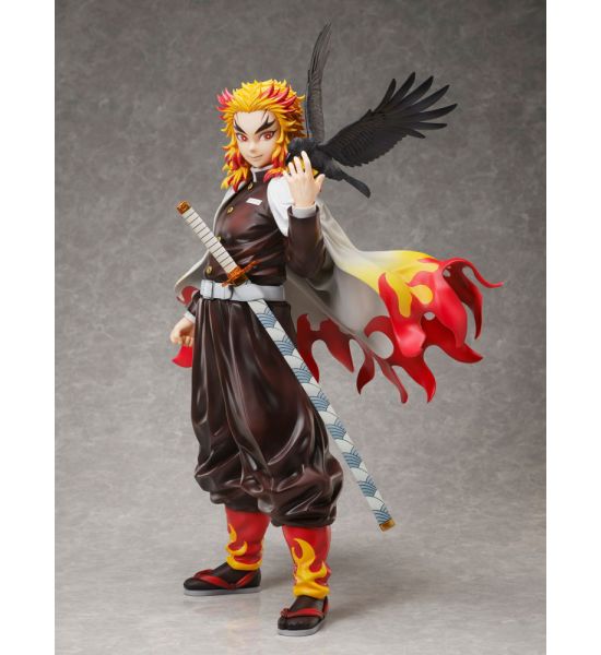 Demon Slayer: Kimetsu no Yaiba - Kyojuro Rengoku 1/7 PVC Statue (45cm) Preorder