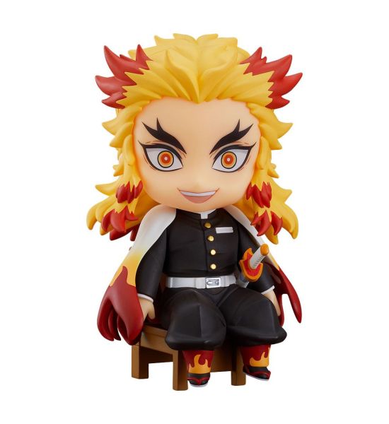 Demon Slayer: Kimetsu no Yaiba: Kyojuro Rengoku Nendoroid Swacchao! Figure (9cm)