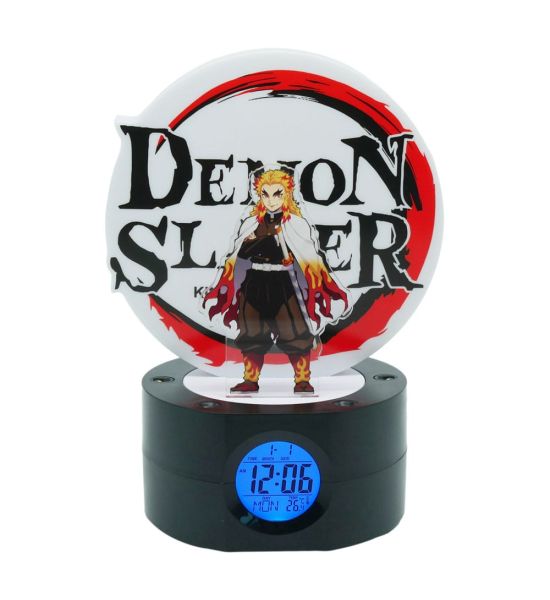 Demon Slayer: Kimetsu no Yaiba Rengoku Alarm Clock with Light (21cm)