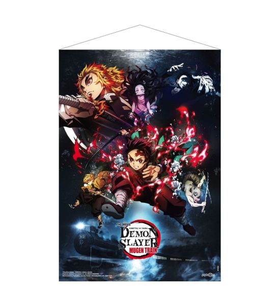 Demon Slayer: Kimetsu no Yaiba Wallscroll Mugen Train Key Visual (50x70cm) Preorder