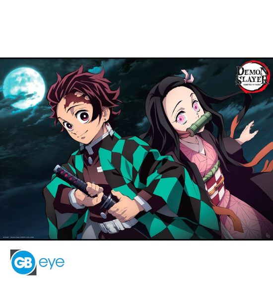 Demon Slayer: Tanjiro & Nezuko Poster (91.5x61cm)