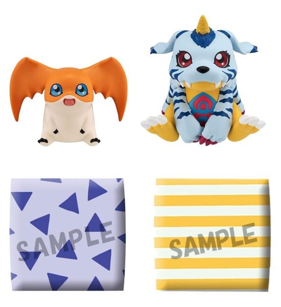 Digimon Adventure: Gabumon&Patamon Look Up PVC Statues Set (11cm)