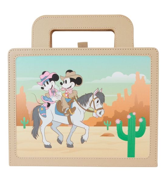 Disney by Loungefly: Western Mickey and Minnie Notebook Lunchbox