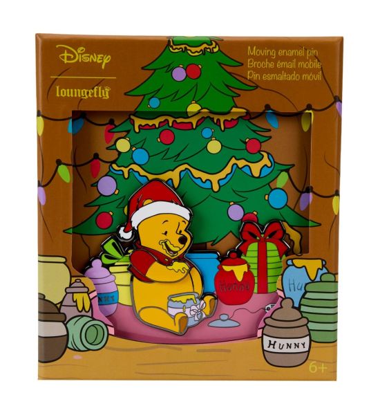 Disney by Loungefly: Winnie the Pooh - Honey Present Enamel Pins Limited Edition (8cm) Preorder