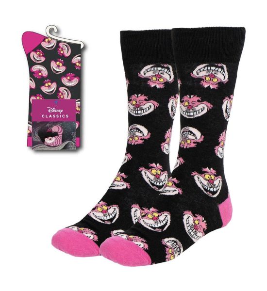 Disney: Cheshire Cat Faces Socks - Alice in Wonderland (36-43) Preorder